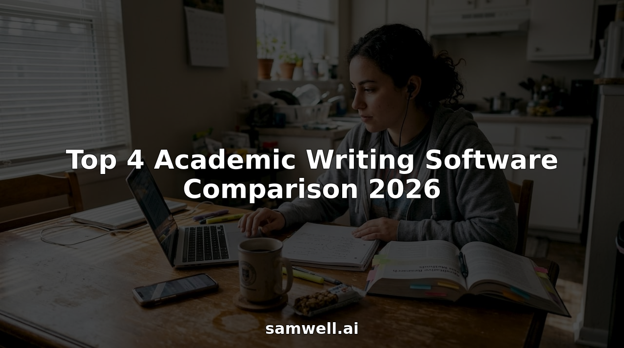 Writing Software Examples Top 4 Academic Writing Software Comparison 2026