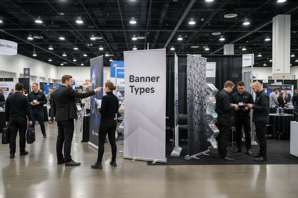 trade show banner types