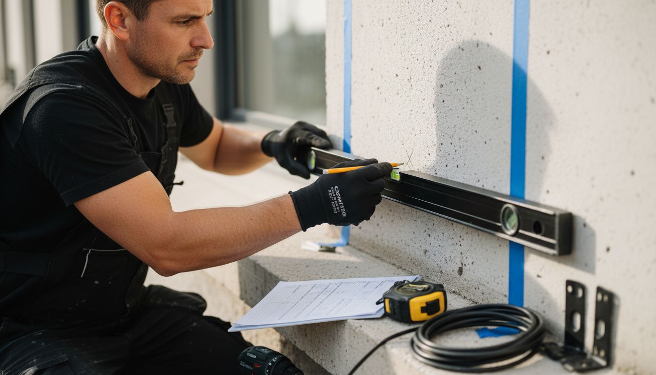 sign placement alignment