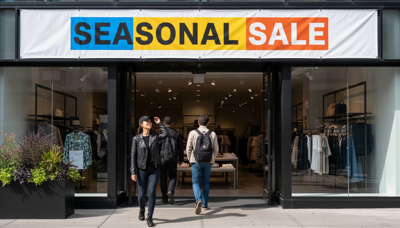 retail storefront banner