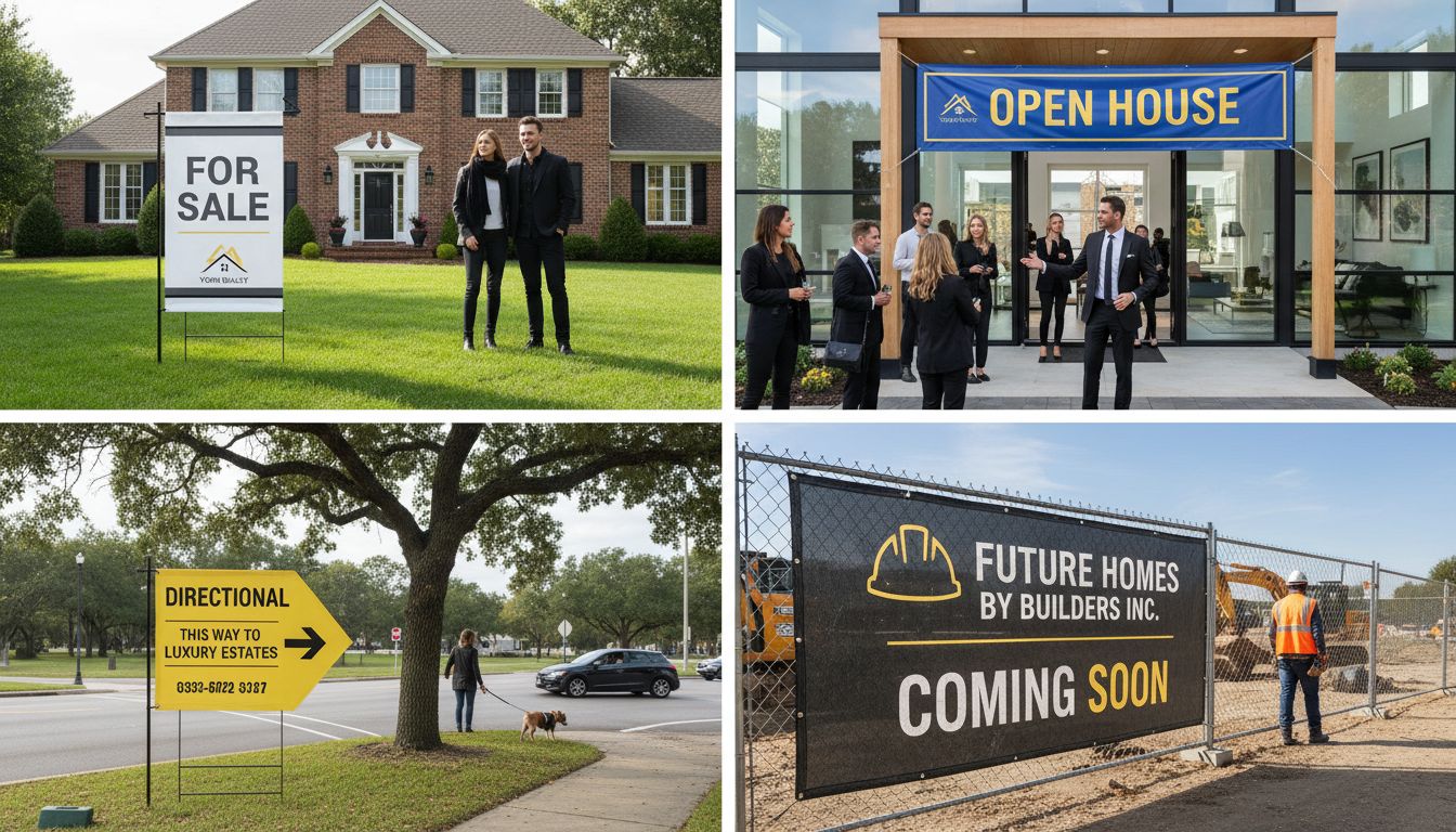 banner types real estate