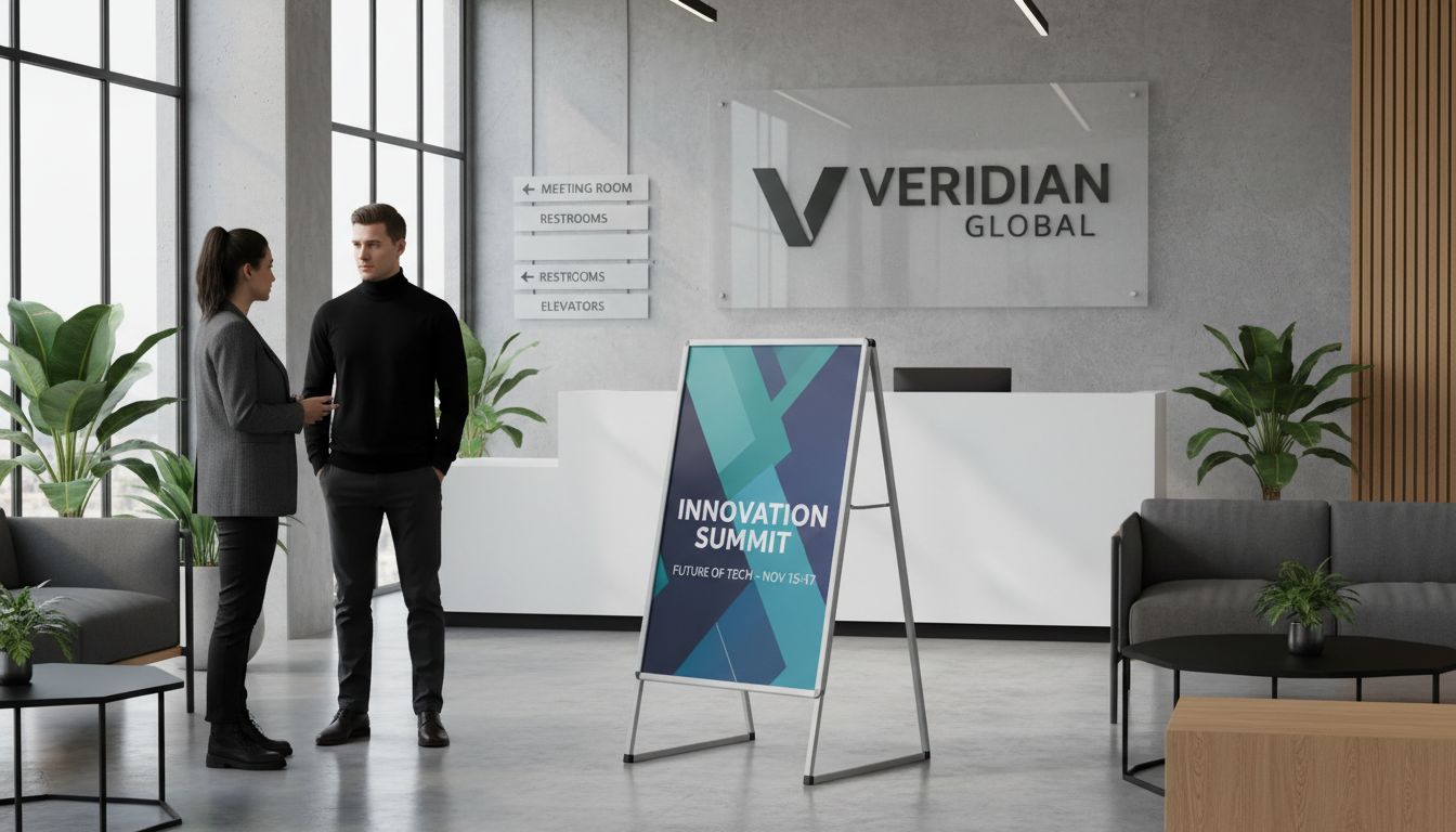 business signage environment