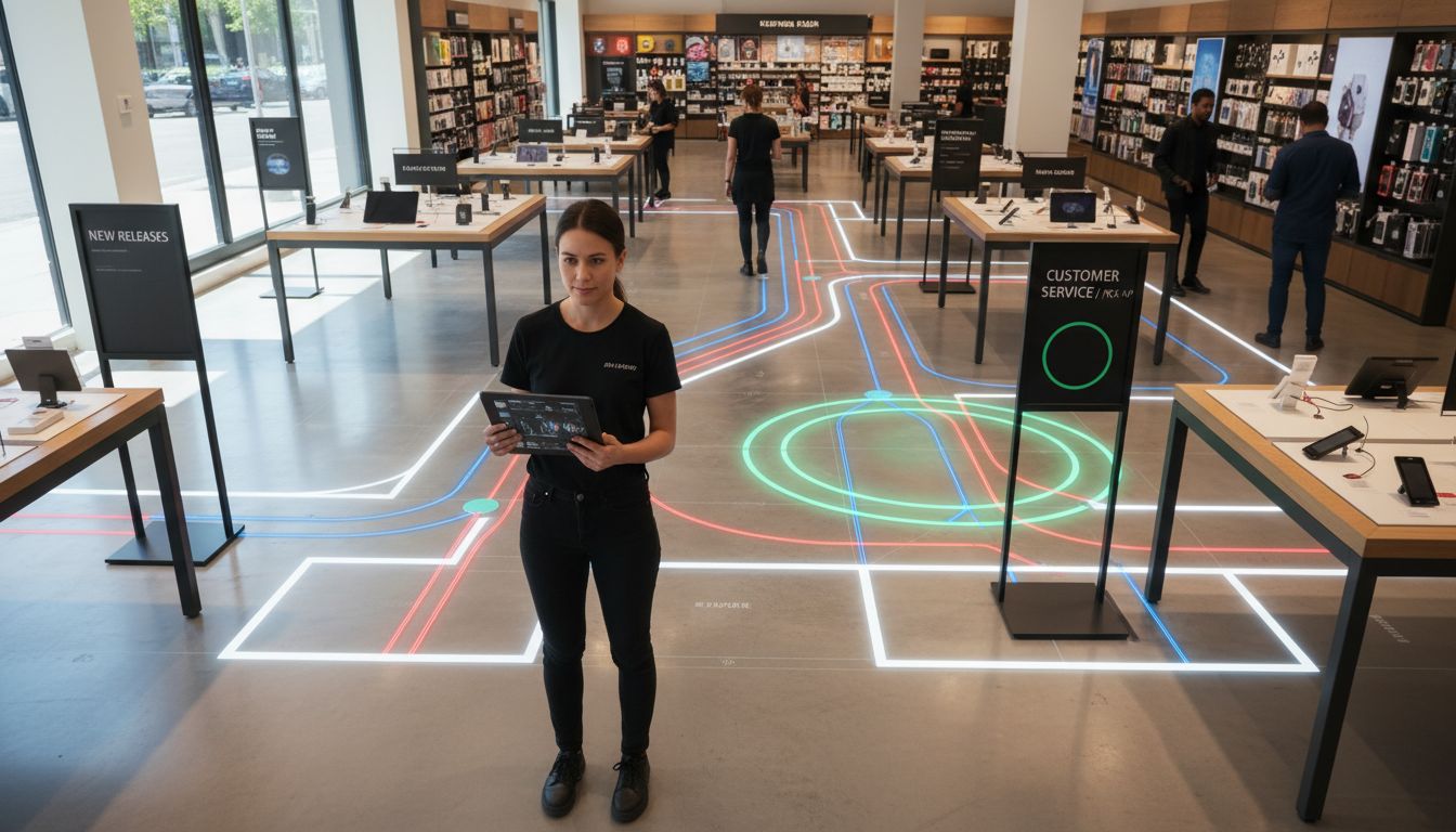 store traffic mapping