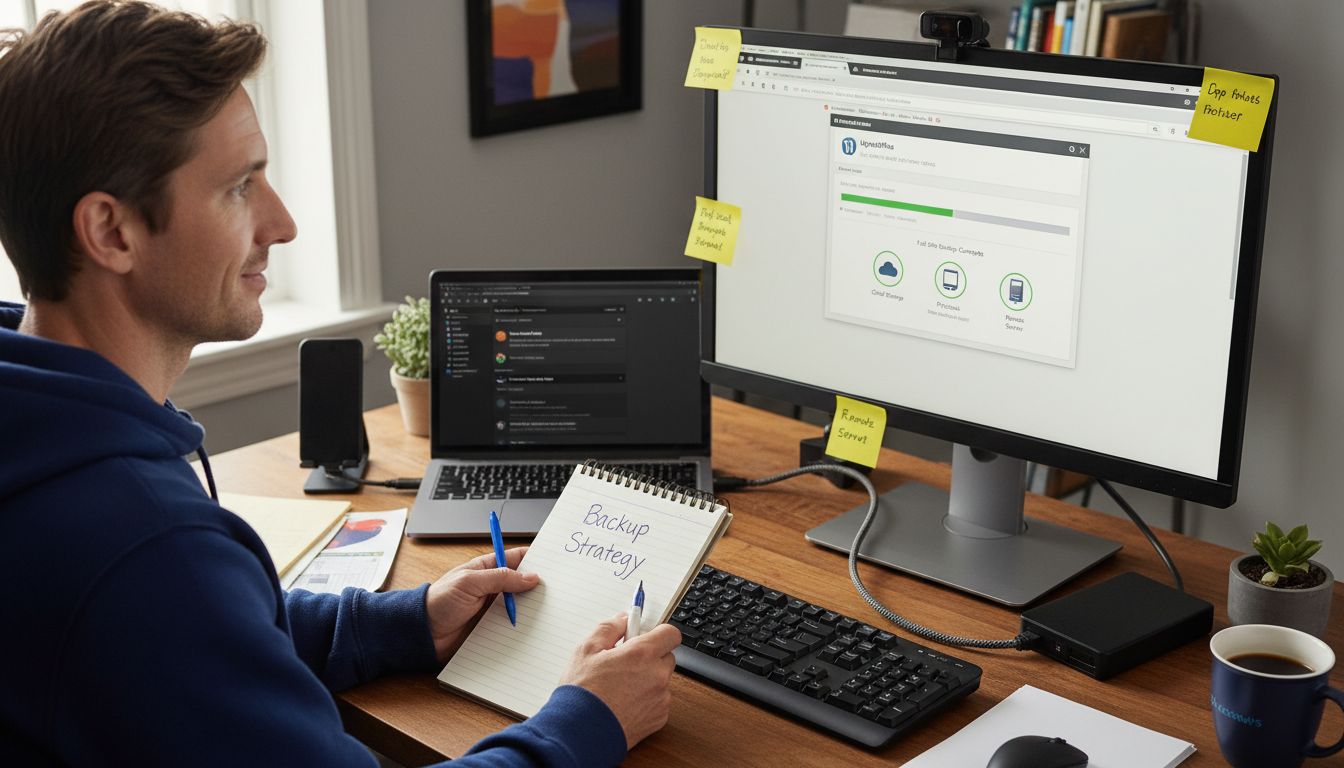 WordPress site backup plugin