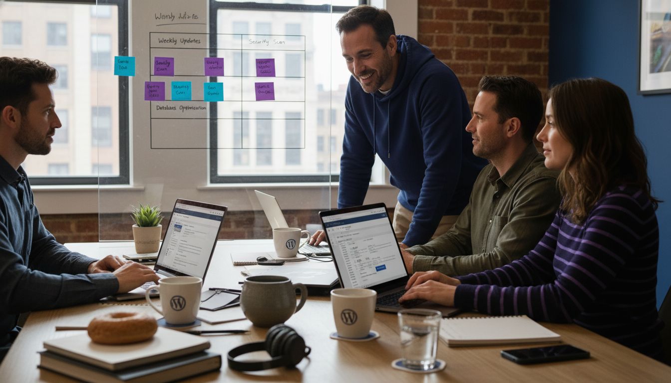 wordpress maintenance team