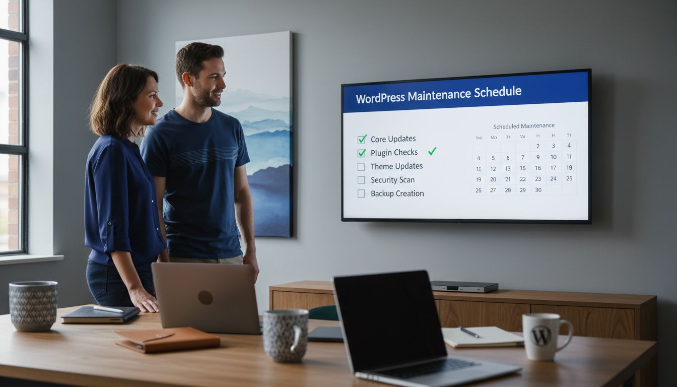wordpress maintenance tasks