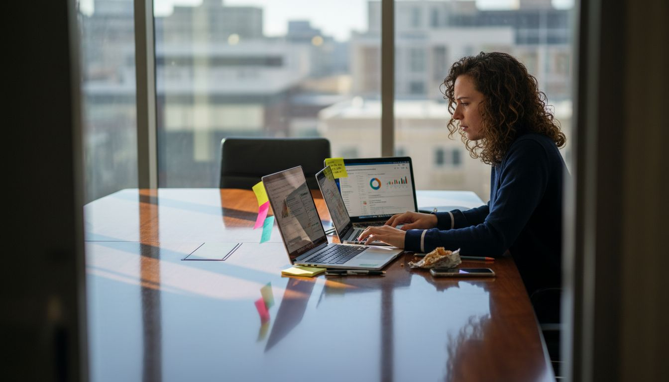IT manager configuring multisite admin tools