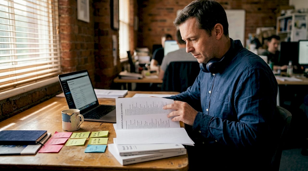 IT manager reviewing plugin security controls