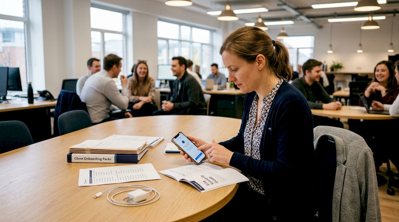 Administrator sets up authenticator app for workflow