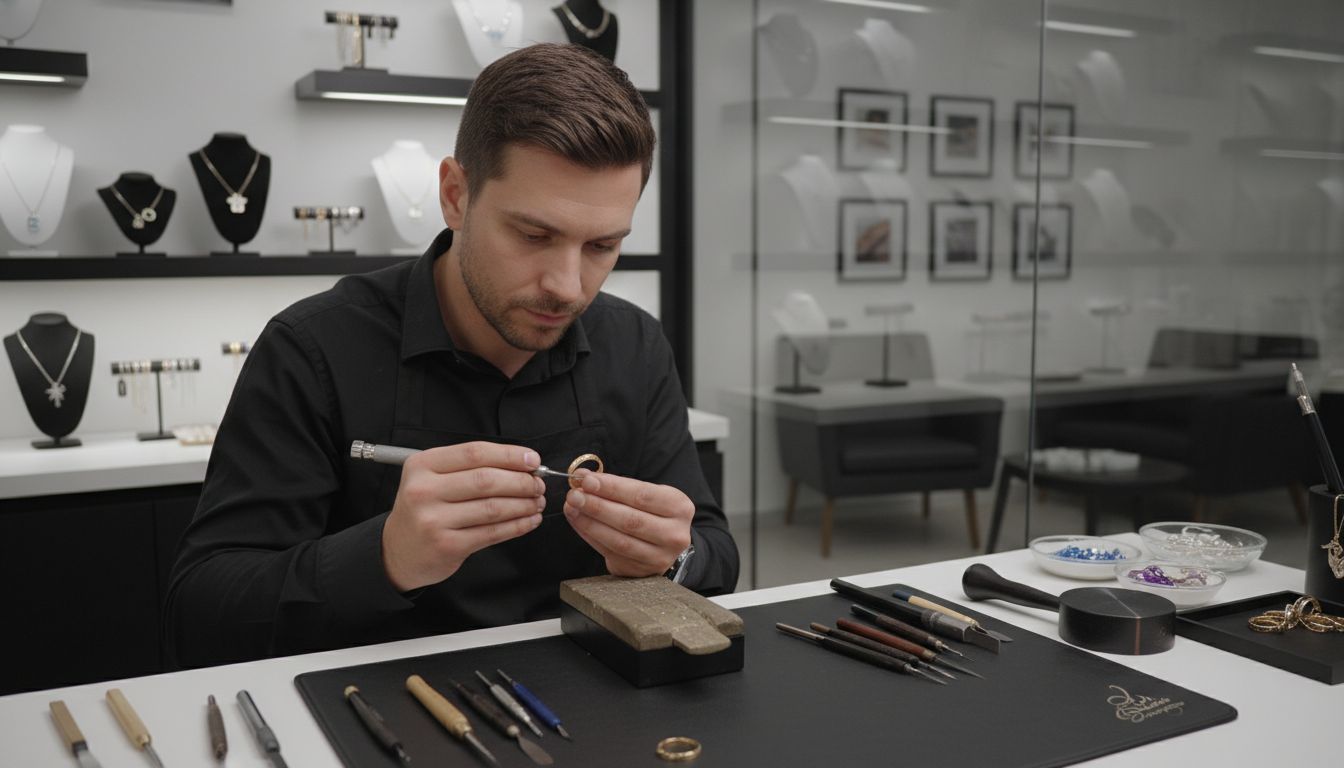 schmuck gravur werkstatt