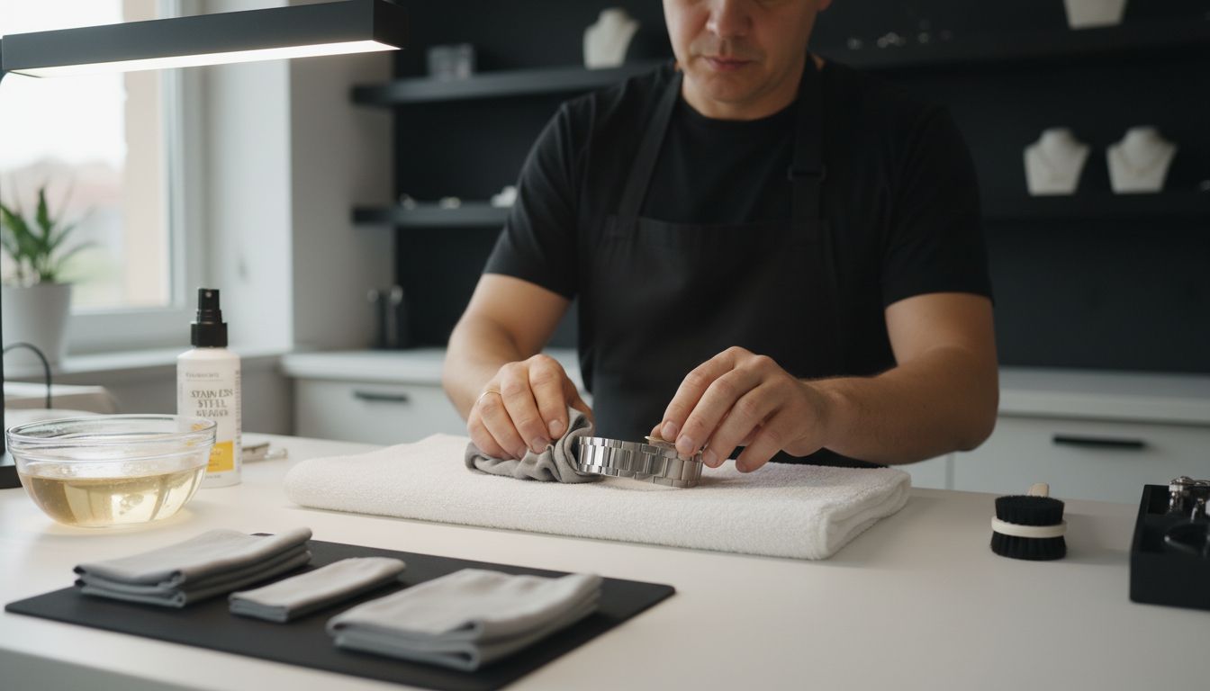 edelstahlschmuck reinigen anleitung