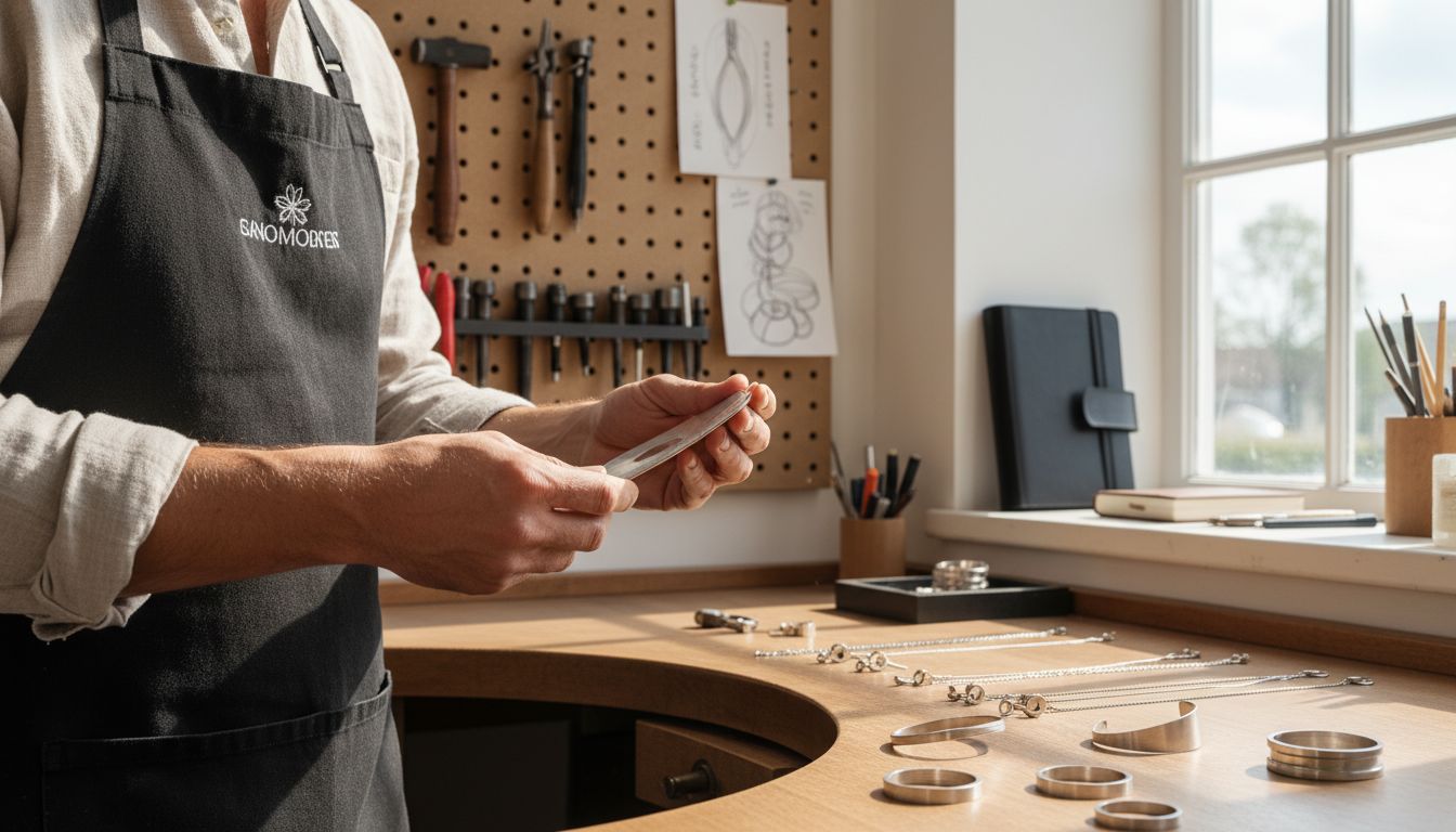 individuelle schmuckauswahl werkstatt