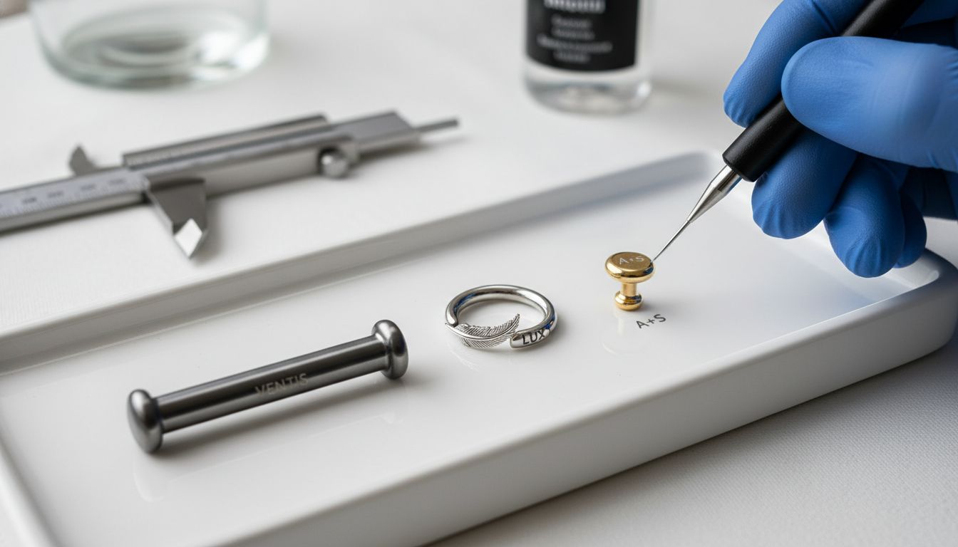 Piercingschmuck Material Vergleich