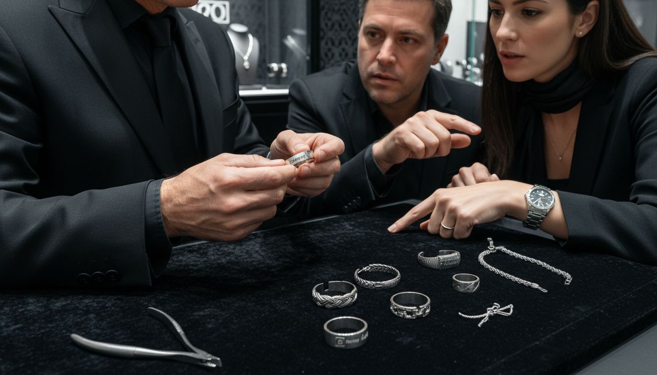 Juwelier Silber Edelstahl