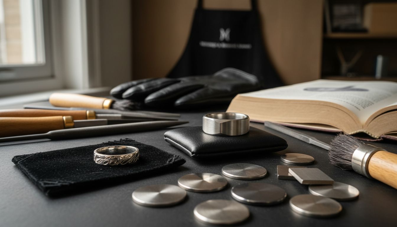 Materialvergleich Schmuck Werkstatt