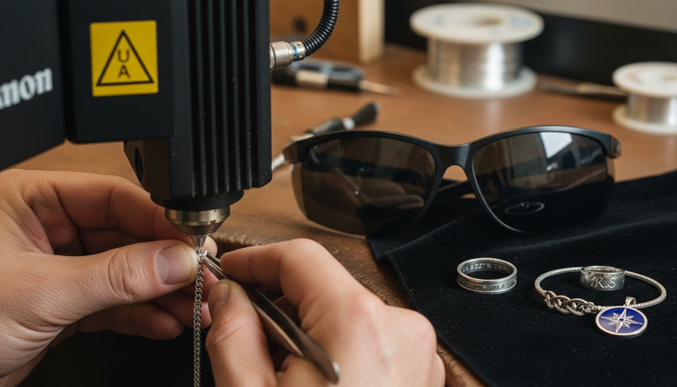 laser gravur schmuck werkstatt