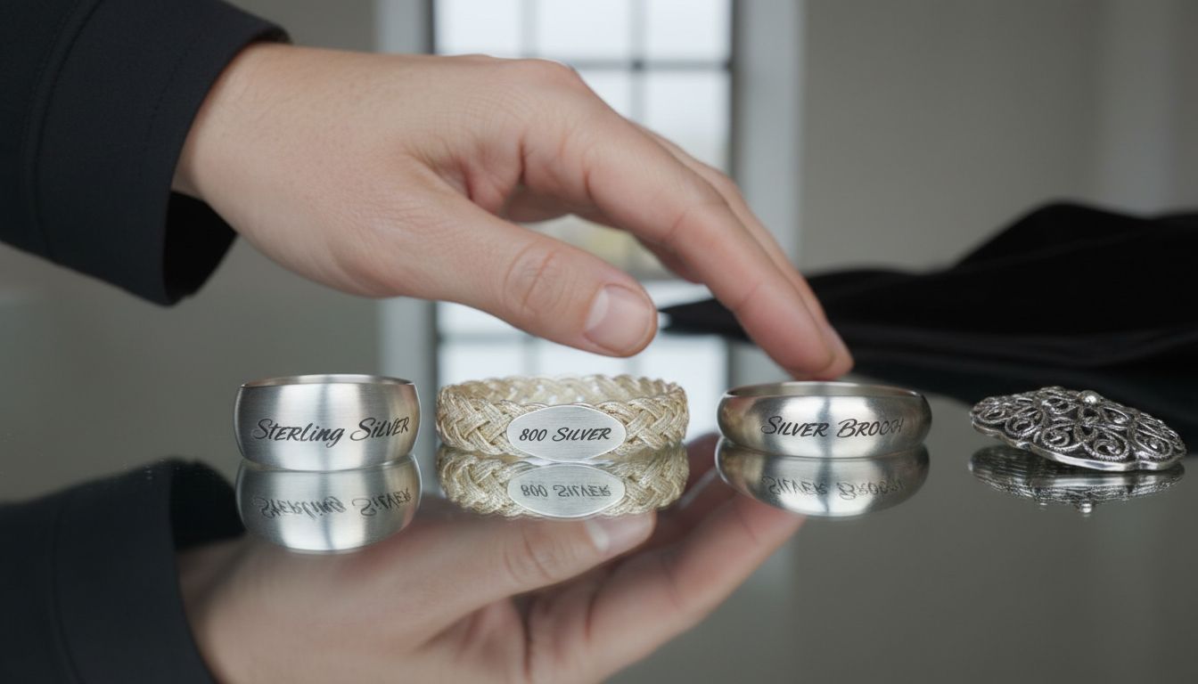 Vergleich von Silberlegierungen im Schmuck