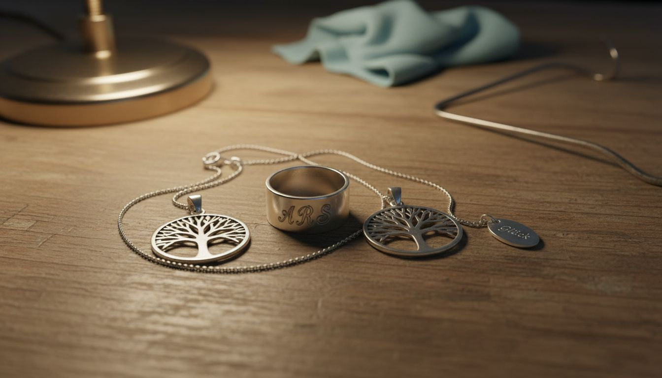 Detailreiche Aufnahmen unterschiedlichster Silberschmuckstücke