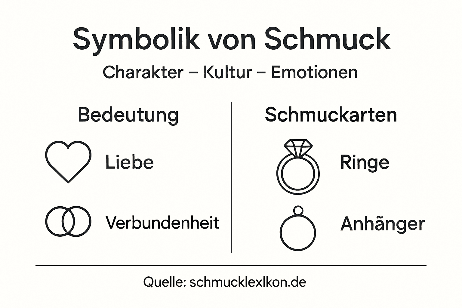 Schmuck im Überblick: Bedeutung, Symbolik und verschiedene Stilrichtungen auf einen Blick