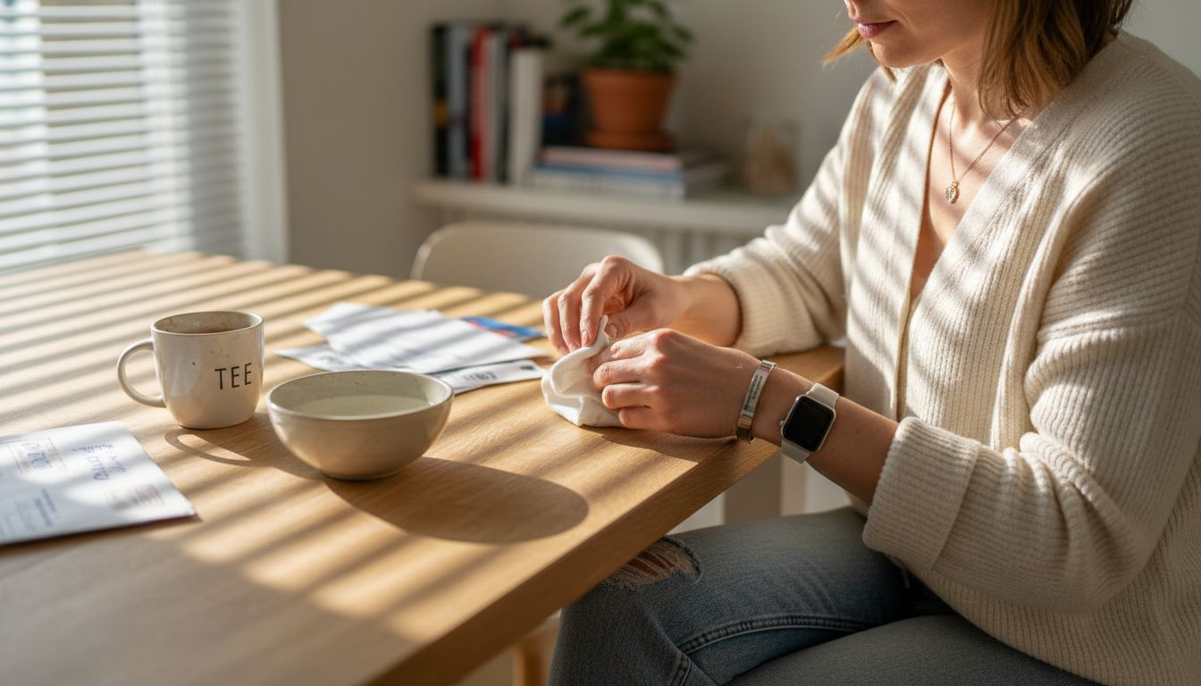 pflegen von edelstahl