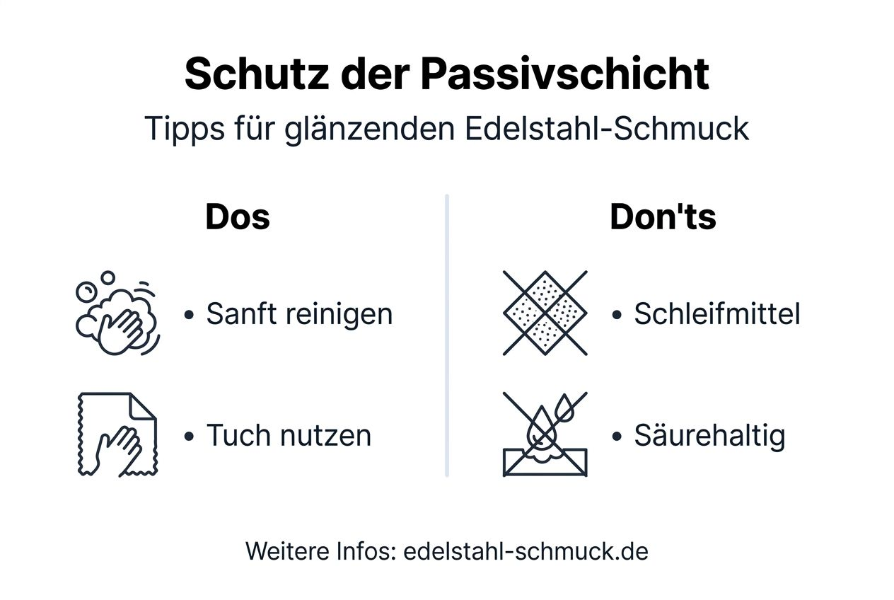 Infografik: Alles Wichtige zum Schutz der Passivschicht auf einen Blick