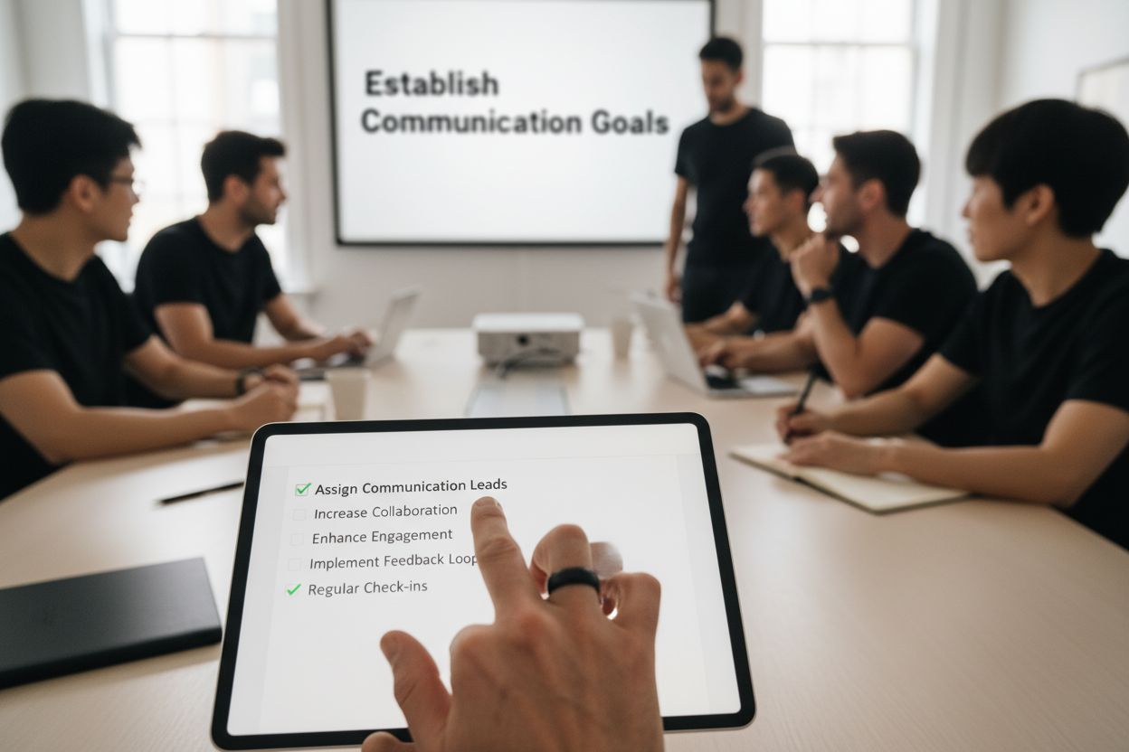 setting team communication goals