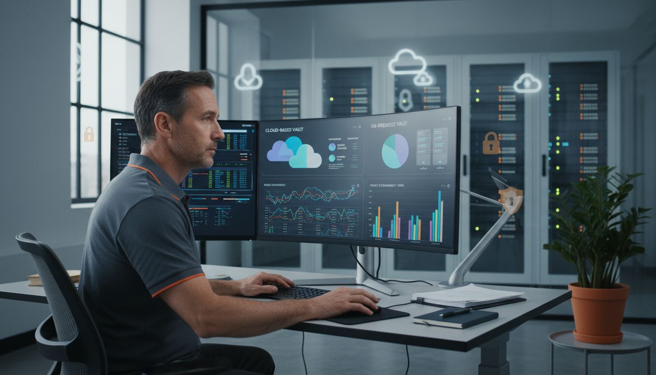 Centralized Password Management Explained: Key Security Benefits 2 password management dashboard