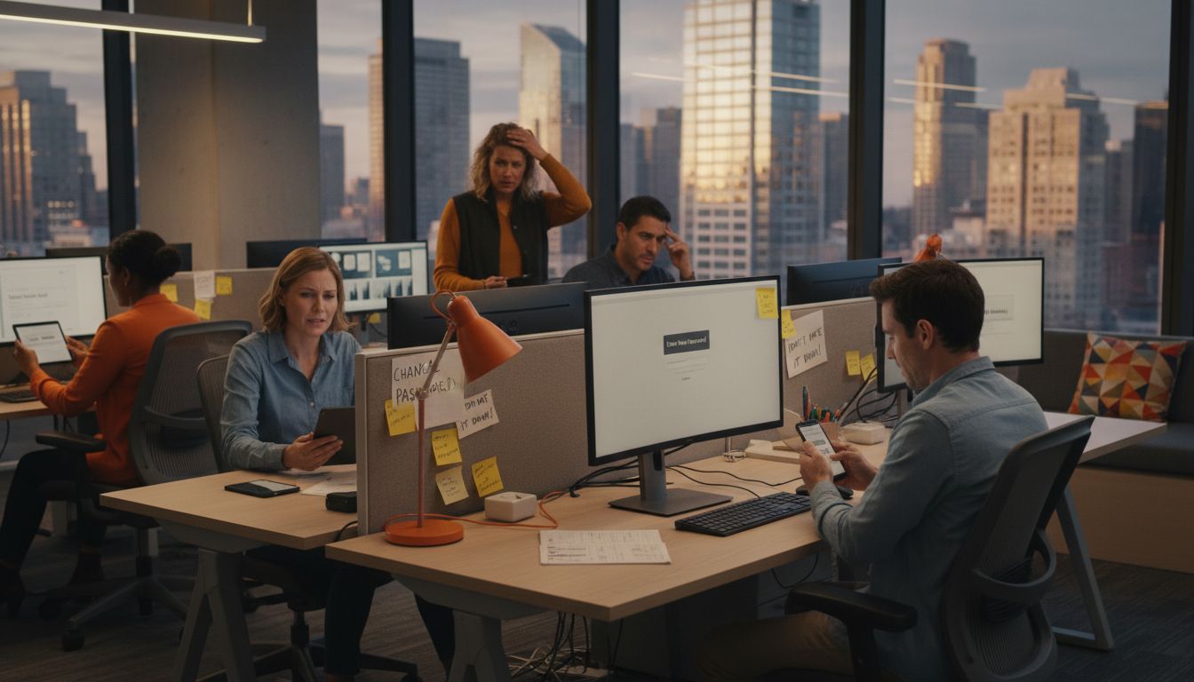 Password Fatigue Explained: Causes, Impact, Solutions 1 password fatigue office