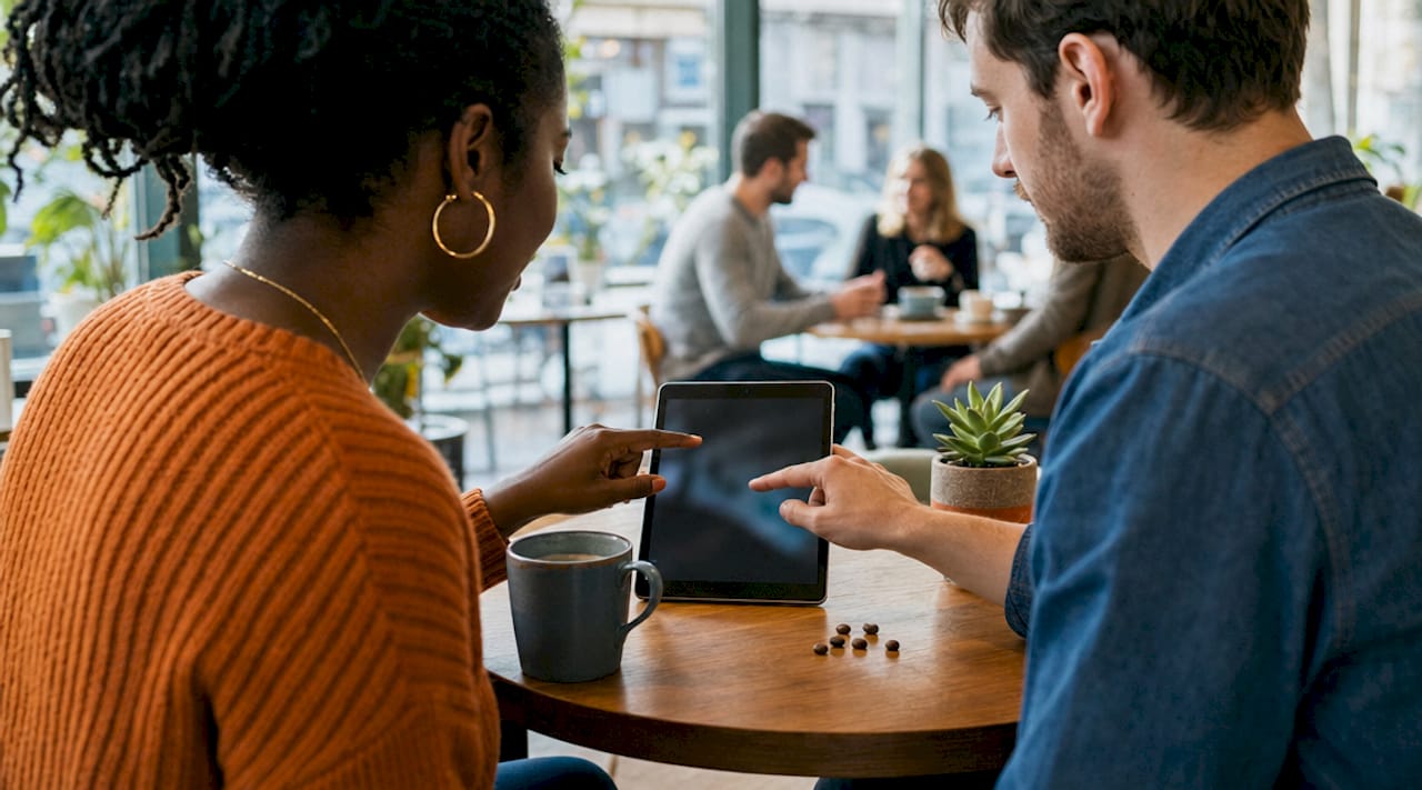 Password Sharing and Data Breaches: What You Must Know 2 Diverse hands setting up password manager on phone