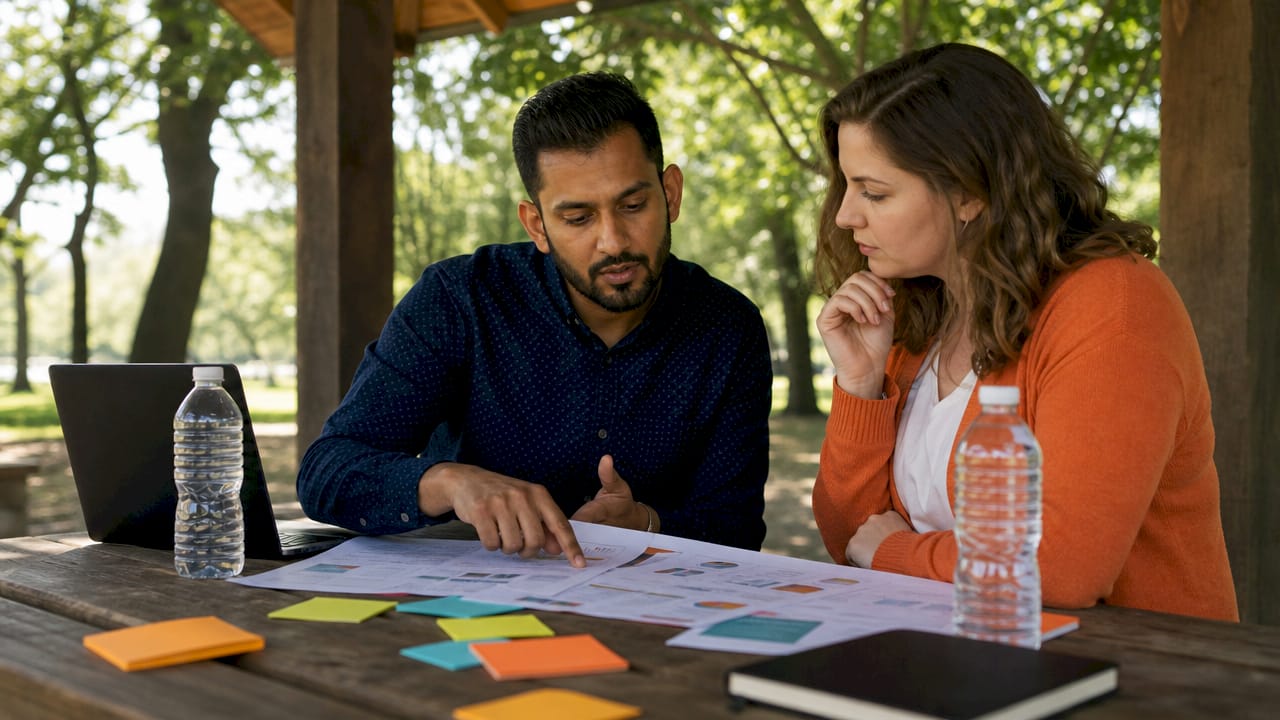 Security Posture Assessment: A 2026 Guide for IT Leaders 2 IT professionals discussing security assessment in meeting room