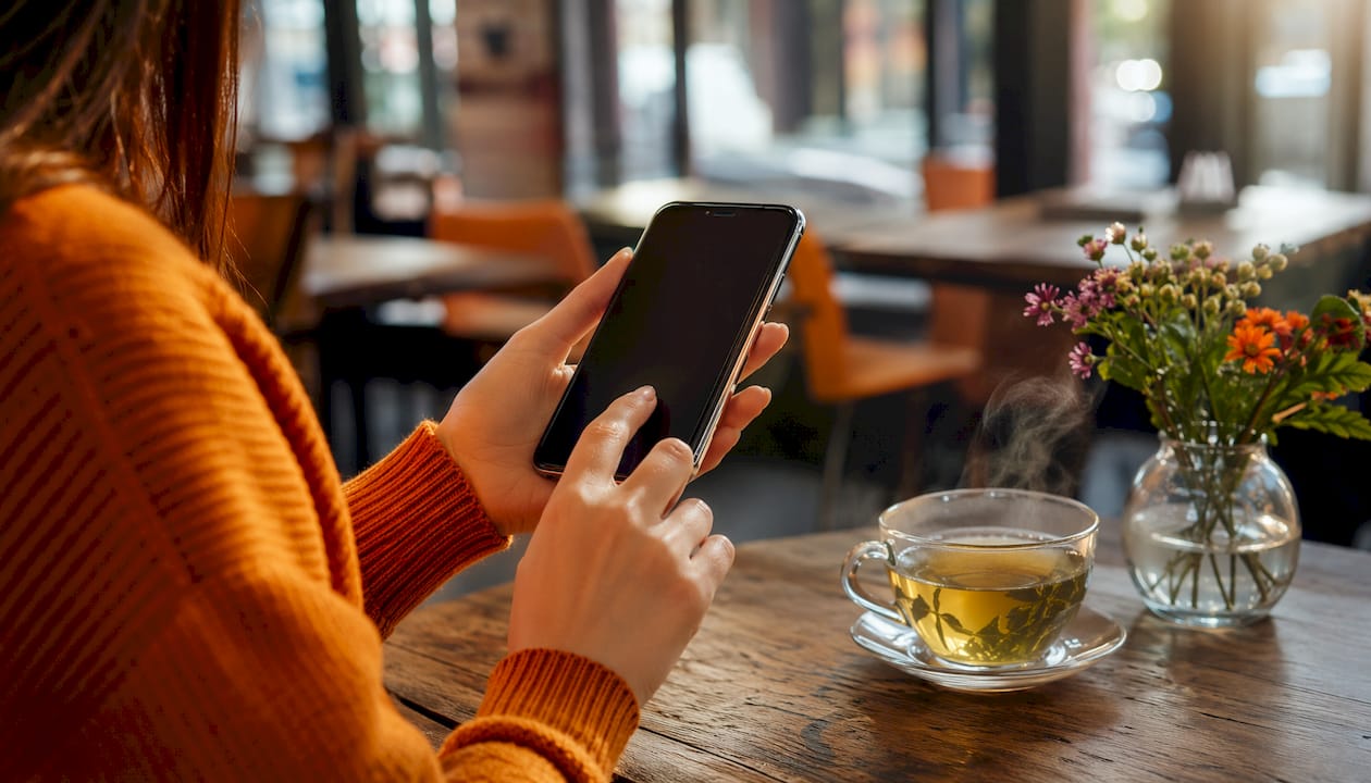 Benefits of Automated Password Resets for IT Teams 1 Hands entering verification code on smartphone