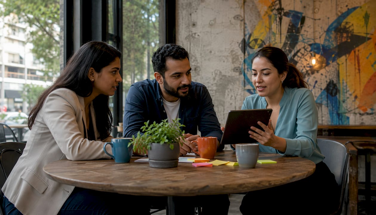 Benefits of Single Sign-On for IT and Business Teams 3 Team collaborating on business ecosystem project