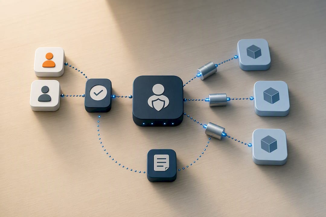 Governance hub routing SCIM provisioning requests