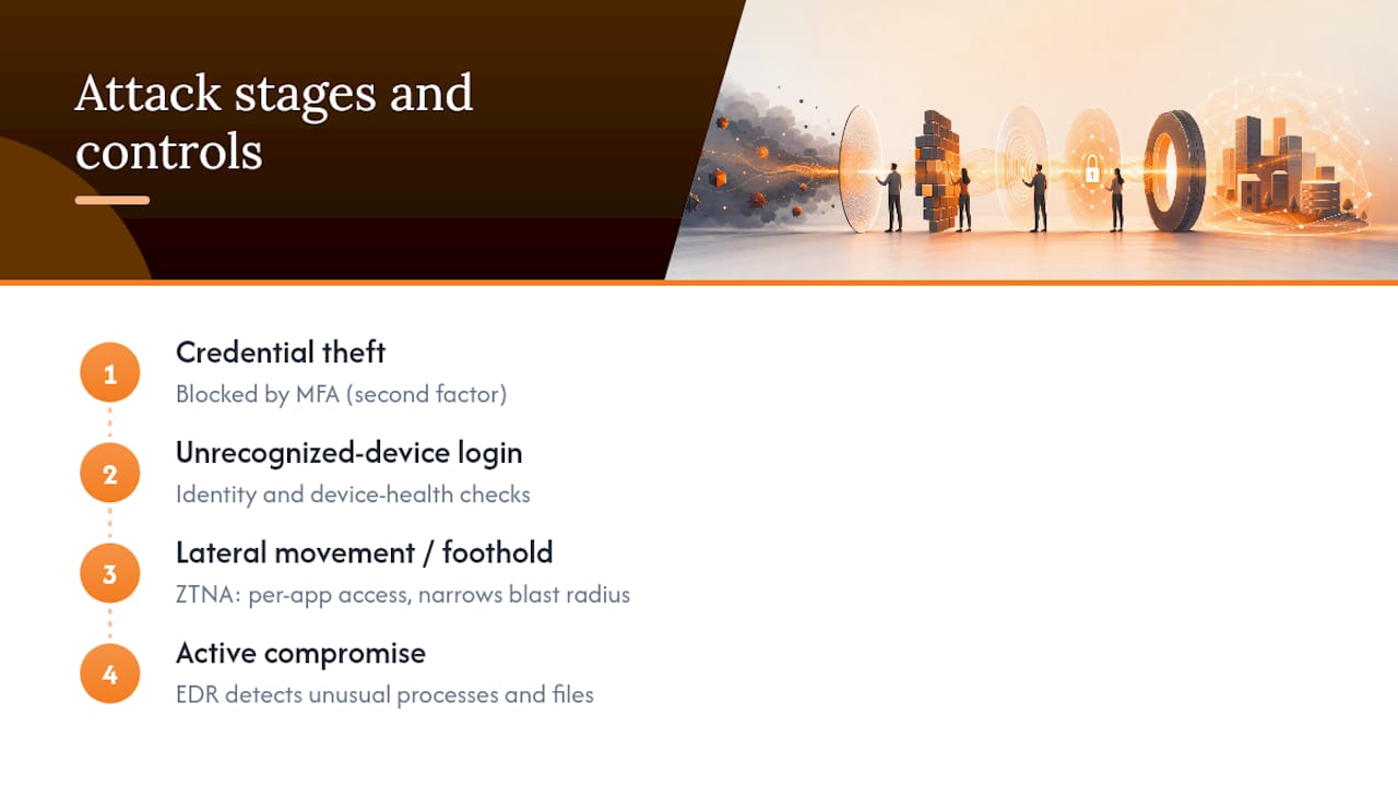 Attack sequence and remote access controls