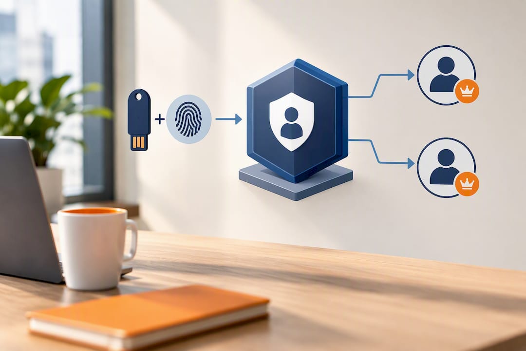 Hardened identity provider MFA control structure