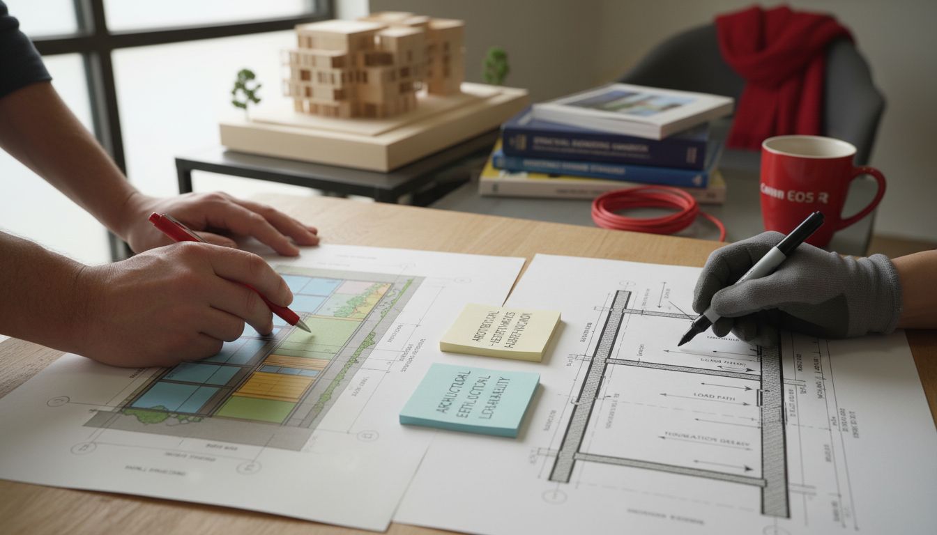 plan drawing comparison