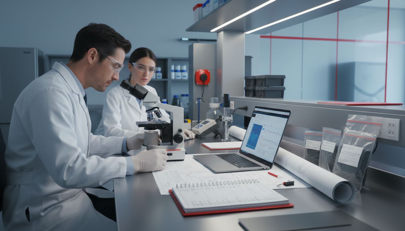 construction forensic laboratory