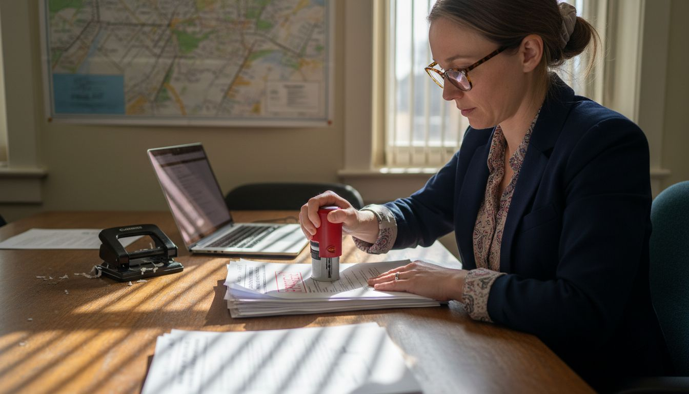 Engineer stamping Florida permit applications