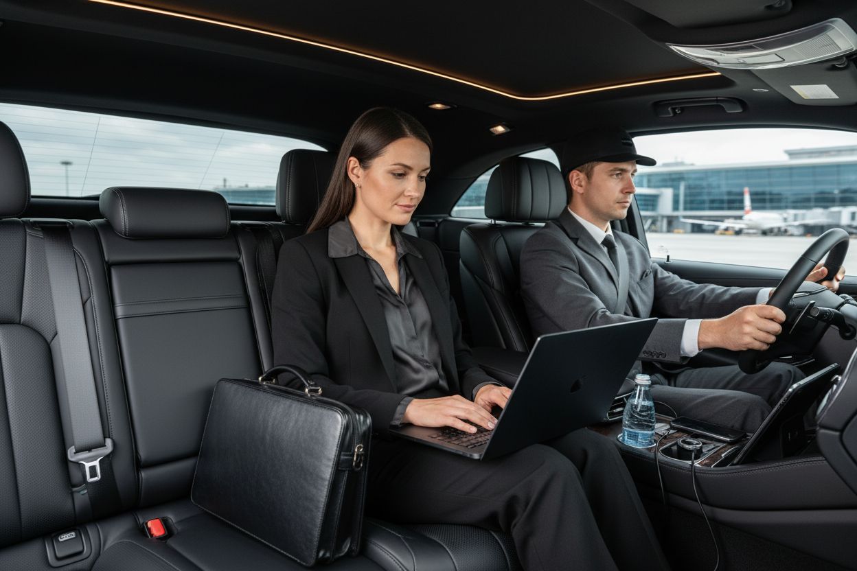 executive car interior