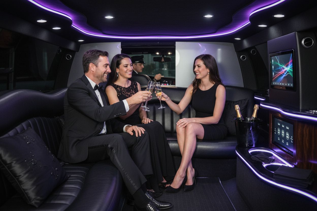 event limousine interior