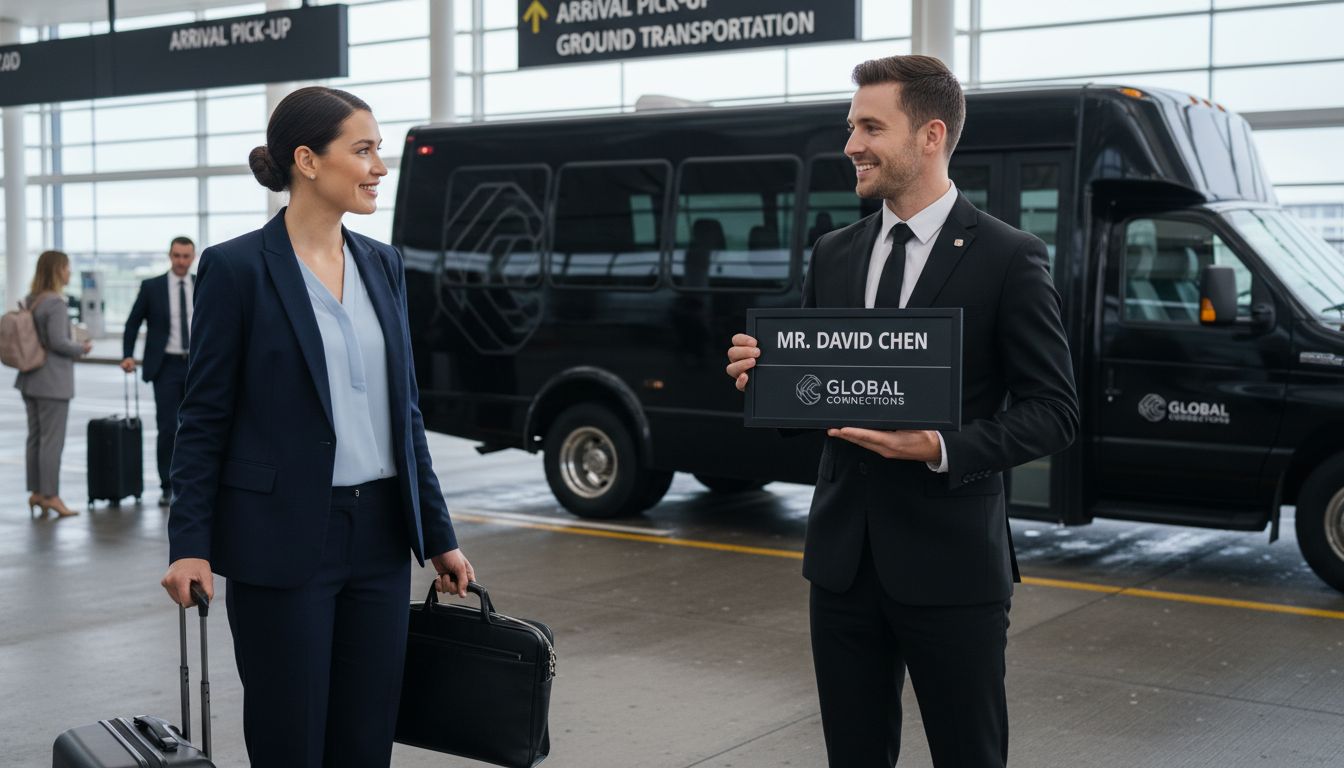 airport shuttle pickup