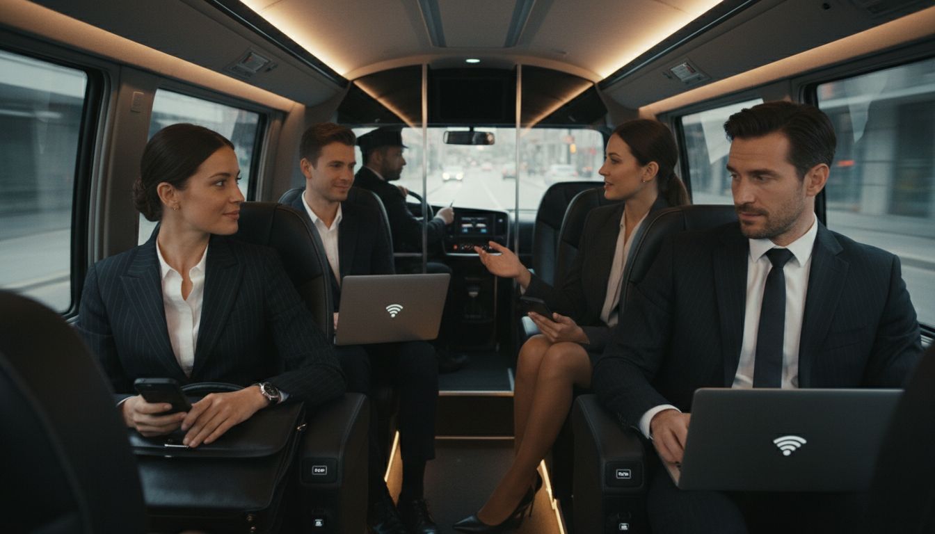 executive shuttle interior