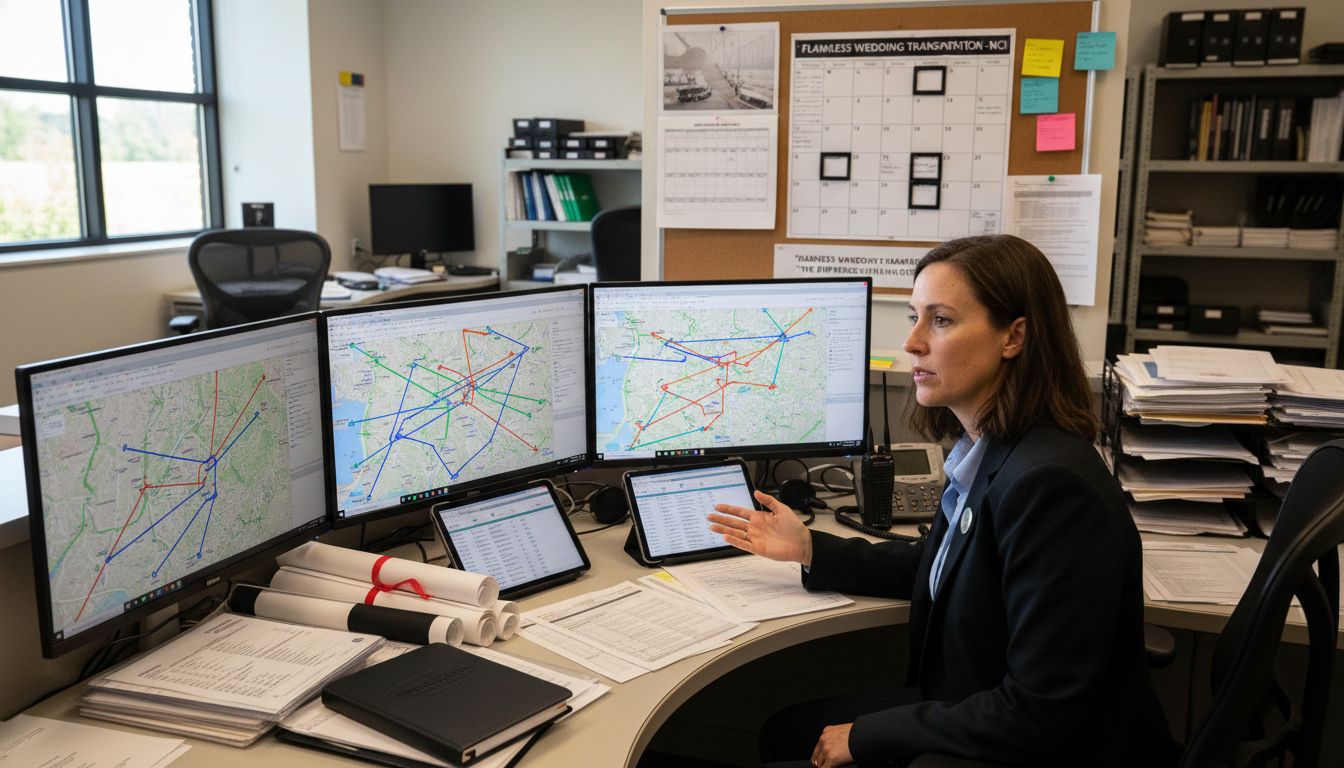 wedding transport planning