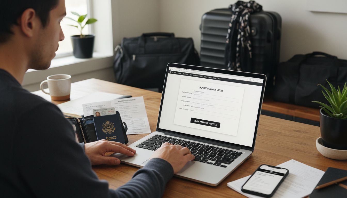 book airport shuttle