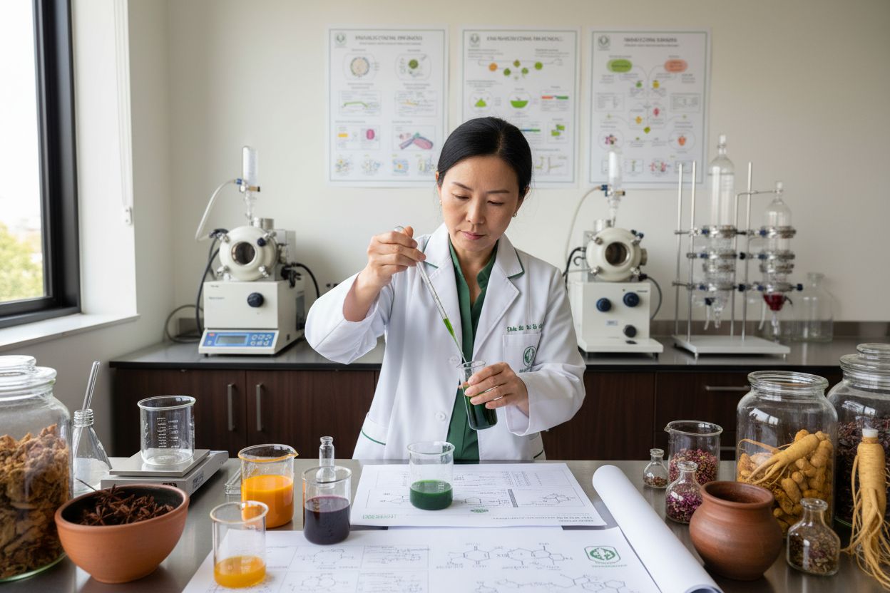 herbal formulation lab