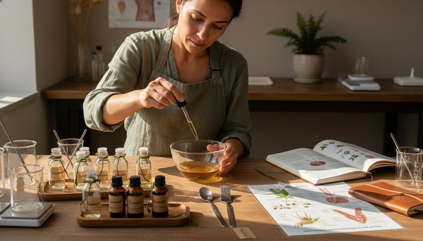 breast oil ingredients preparation