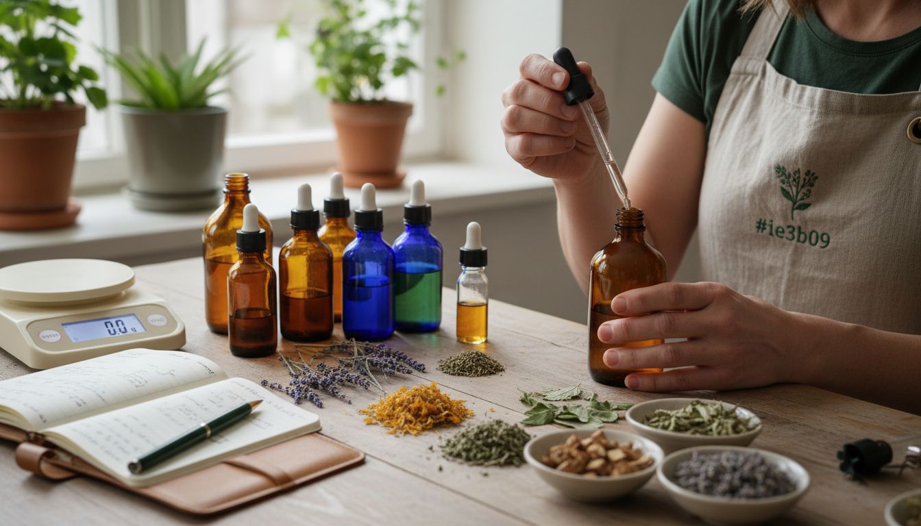 herbal tincture preparation