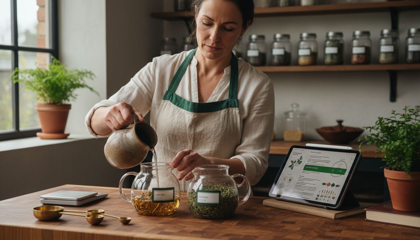 herbal infusion preparation
