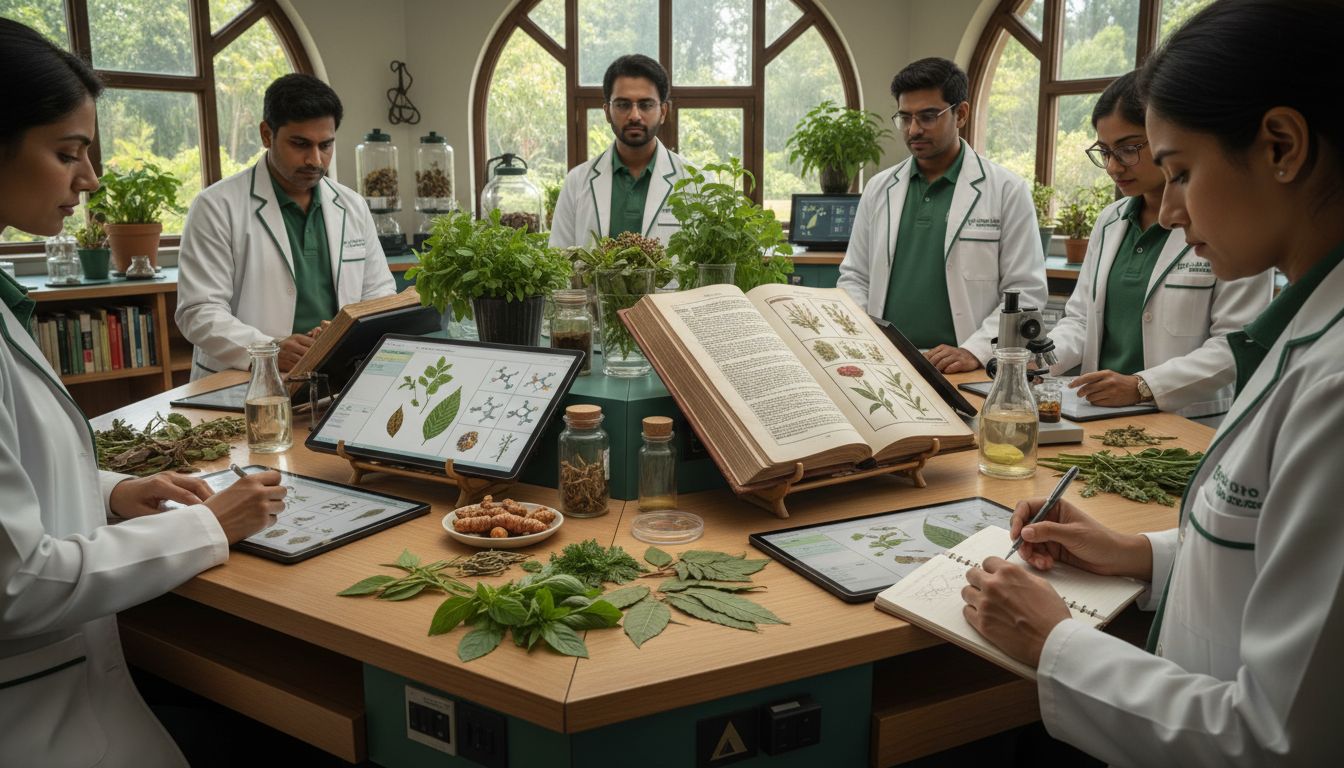 herb research laboratory
