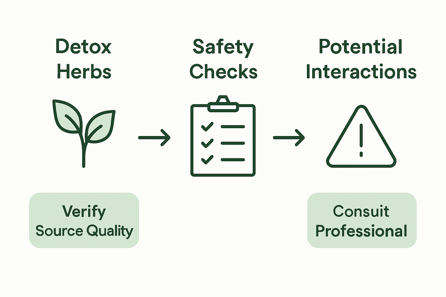 Steps to evaluate herb safety and purity